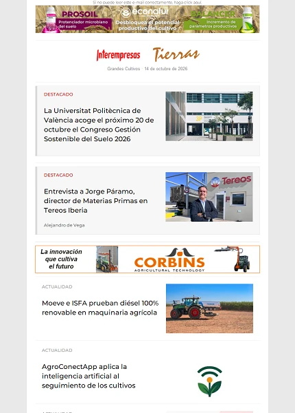 Newsletter Grandes Cultivos Newsletter Grandes Cultivos