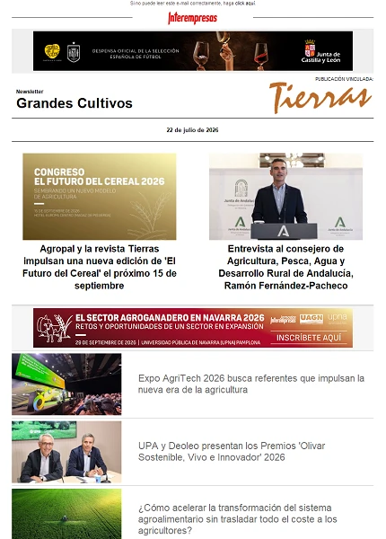 Newsletter Grandes Cultivos Newsletter Grandes Cultivos