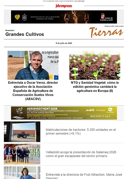 Newsletter Grandes Cultivos Newsletter Grandes Cultivos