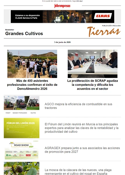 Newsletter Grandes Cultivos