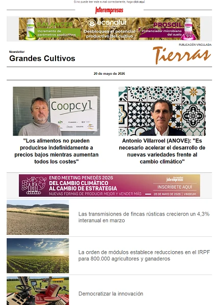 Newsletter Grandes Cultivos Newsletter Grandes Cultivos