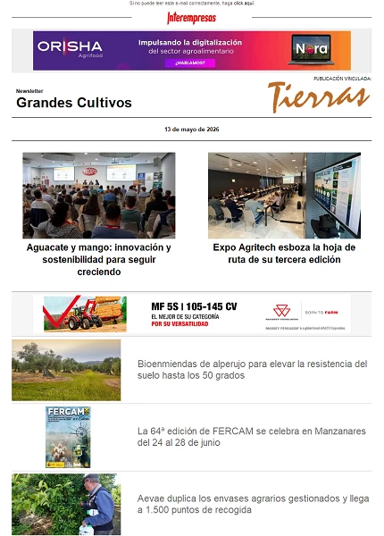 Newsletter Grandes Cultivos