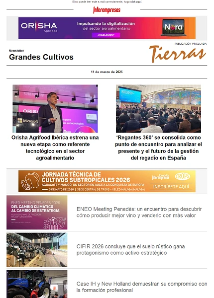 Newsletter Grandes Cultivos