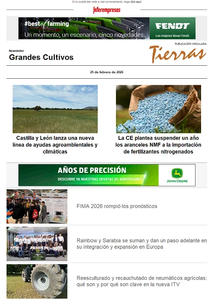 Newsletter Grandes Cultivos