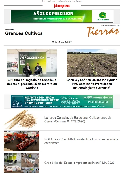 Newsletter Grandes Cultivos