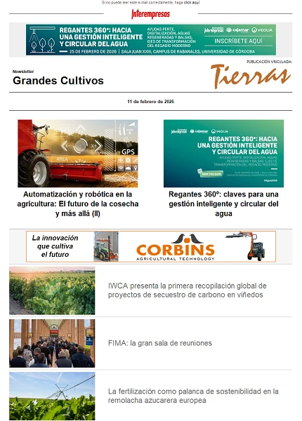 Newsletter Grandes Cultivos