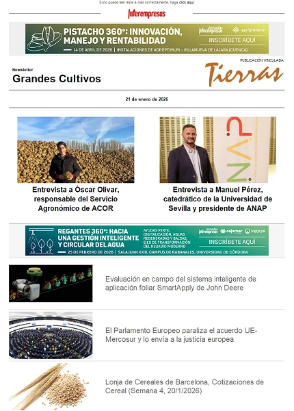 Newsletter Grandes Cultivos