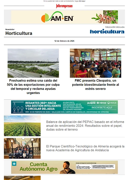 Newsletter Horticultura