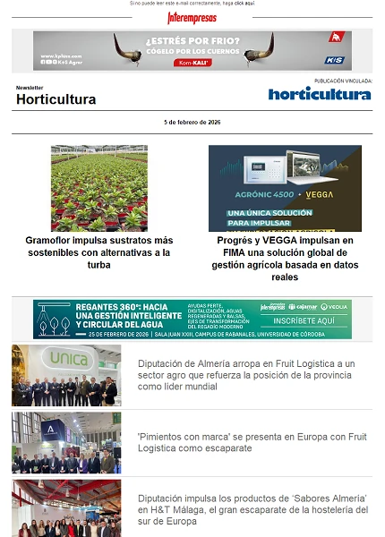 Newsletter Horticultura