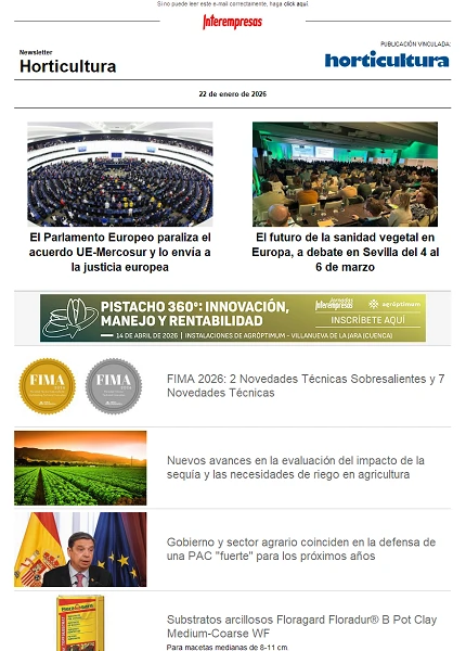 Newsletter Horticultura