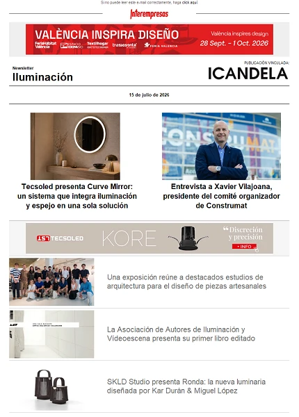 Newsletter Iluminación Newsletter Iluminación