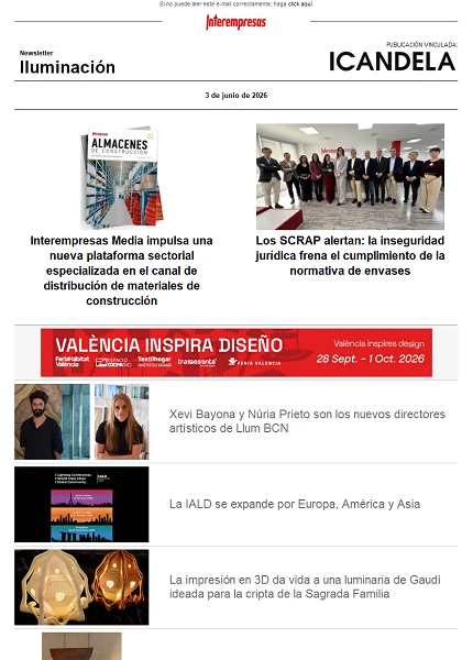 Newsletter Iluminación