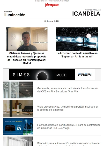 Newsletter Iluminación