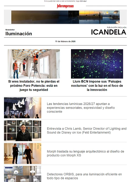 Newsletter Iluminación