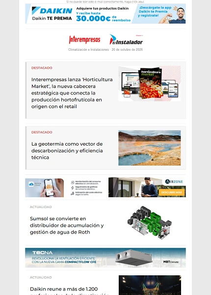 Climatizaci�n e Instalaciones