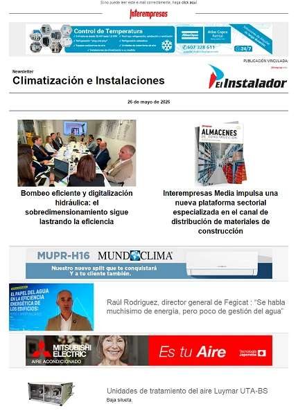 Newsletter Climatización e Instalaciones