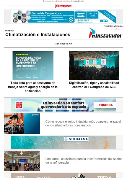 Newsletter Climatización e Instalaciones