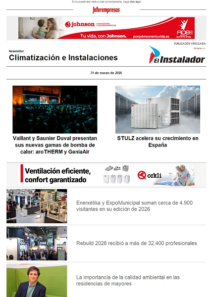 Newsletter Climatización e Instalaciones