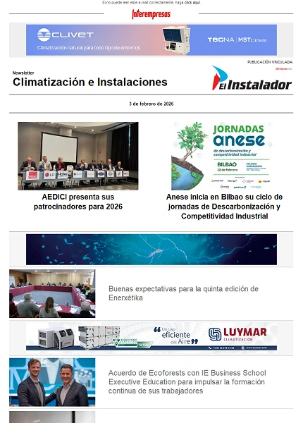 Newsletter Climatización e Instalaciones