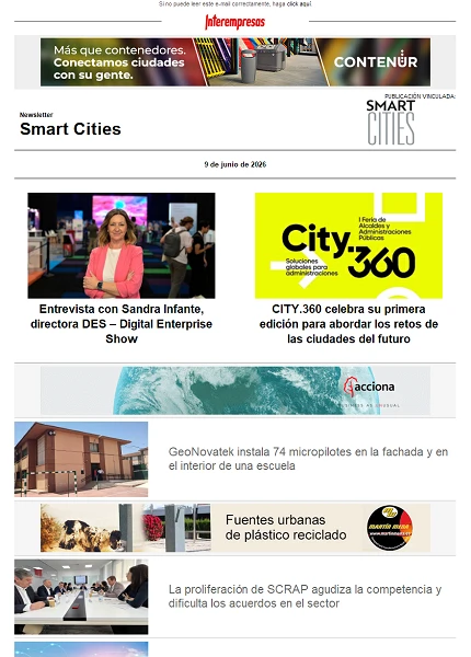 Newsletter Smart Cities Newsletter Smart Cities