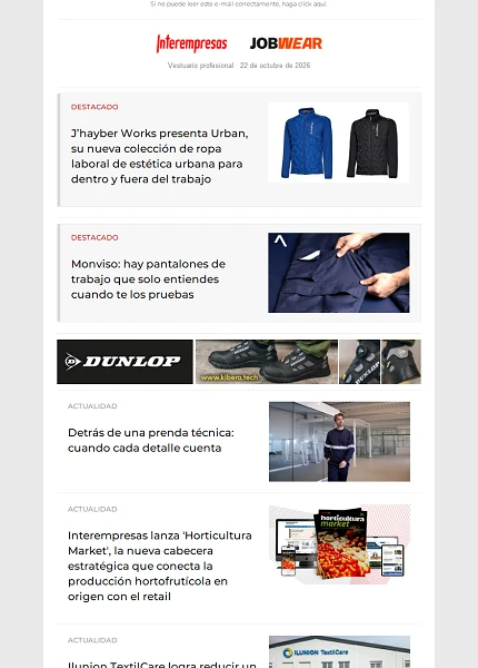Newsletter JobWear