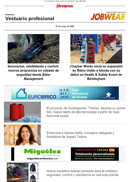 Newsletter JobWear Newsletter JobWear