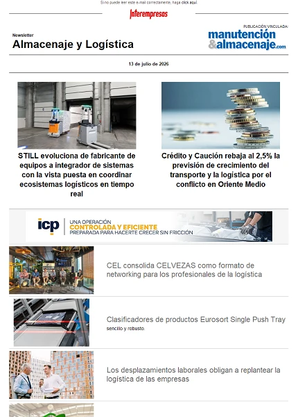 Newsletter Almacenaje y Logística