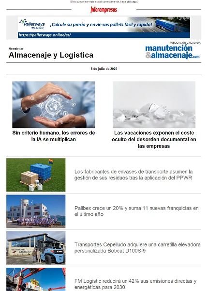 Newsletter Almacenaje y Logística