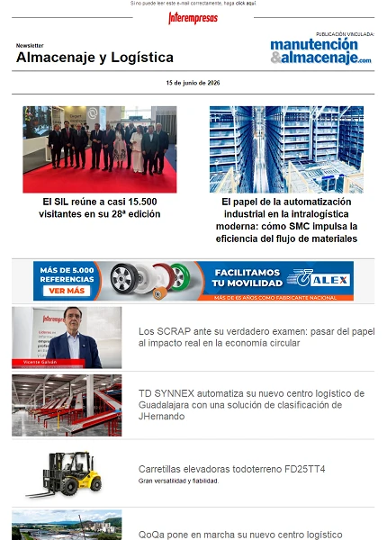 Newsletter Almacenaje y Logística