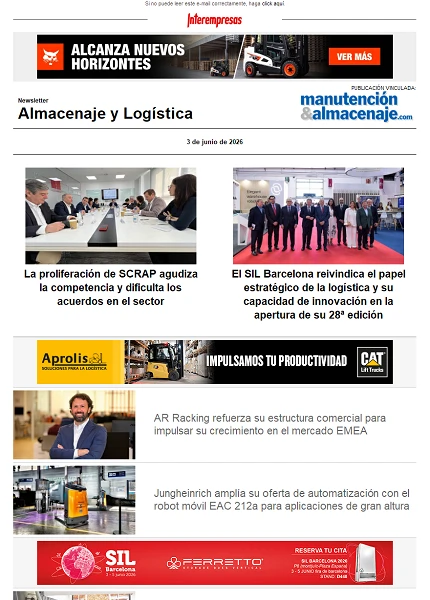 Newsletter Almacenaje y Logística
