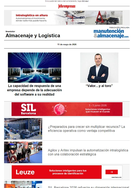 Newsletter Almacenaje y Logística