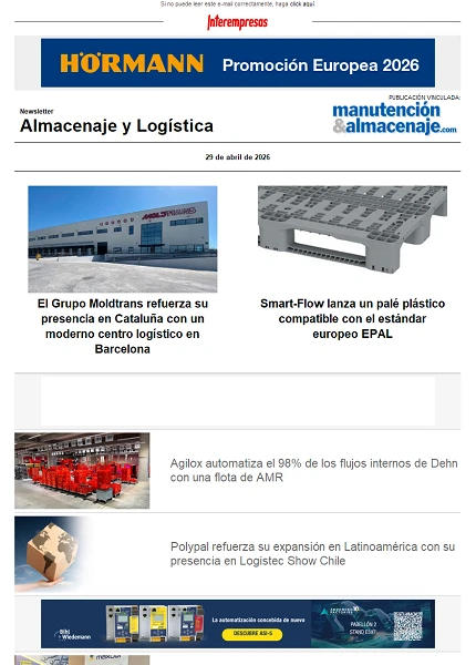 Newsletter Almacenaje y Logística