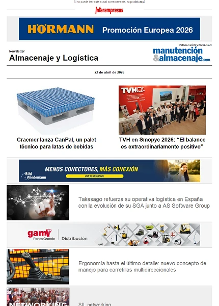 Newsletter Almacenaje y Logística