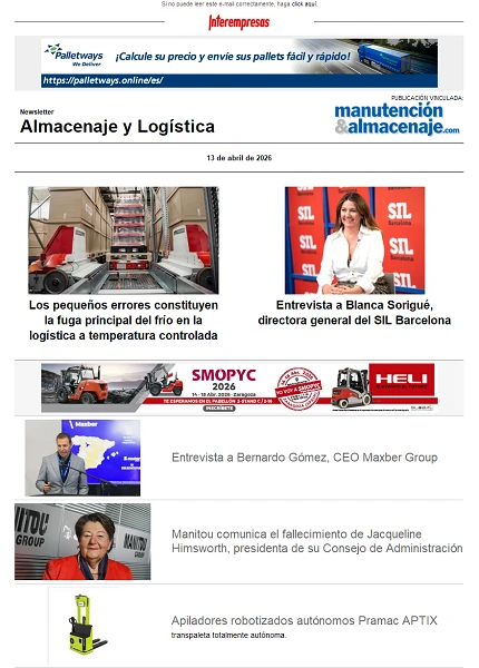 Newsletter Almacenaje y Logística