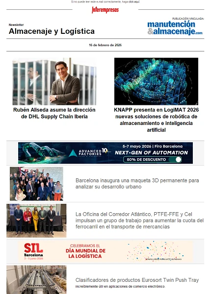 Newsletter Almacenaje y Logística