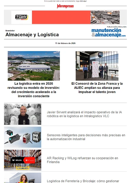 Newsletter Almacenaje y Logística