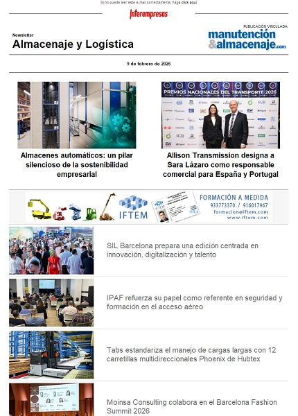 Newsletter Almacenaje y Logística