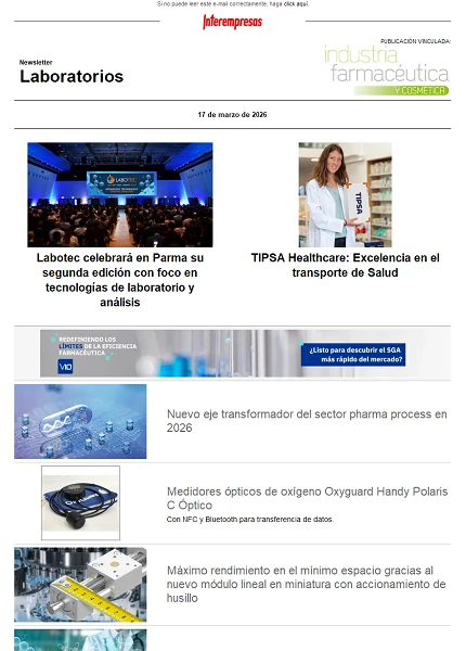 Newsletter Laboratorios