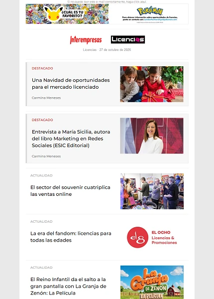 Newsletter de Licencias Newsletter de Licencias