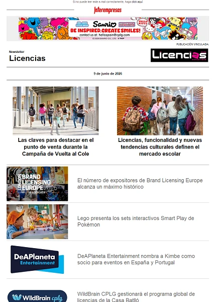 Newsletter de Licencias Newsletter de Licencias