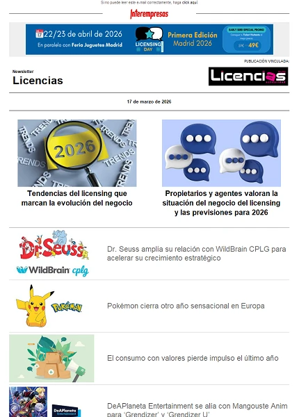 Newsletter de Licencias