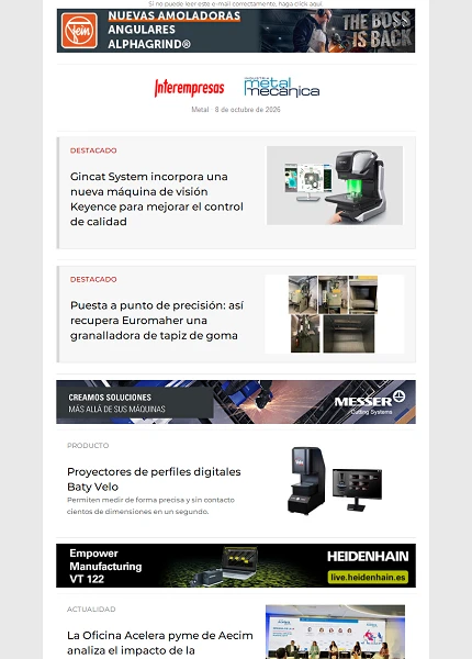 Newsletter Metal