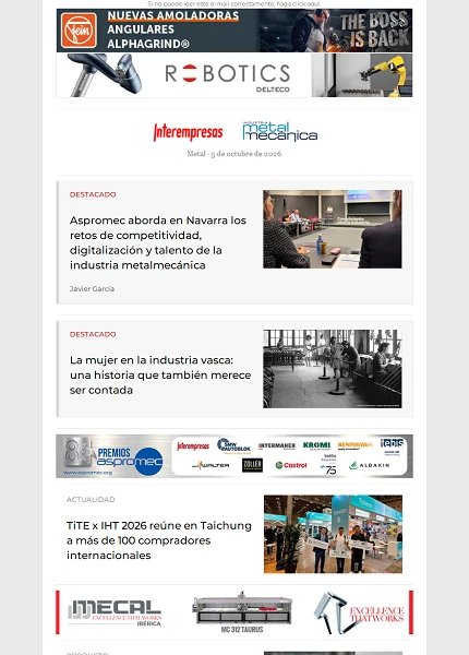 Newsletter Metal Newsletter Metal