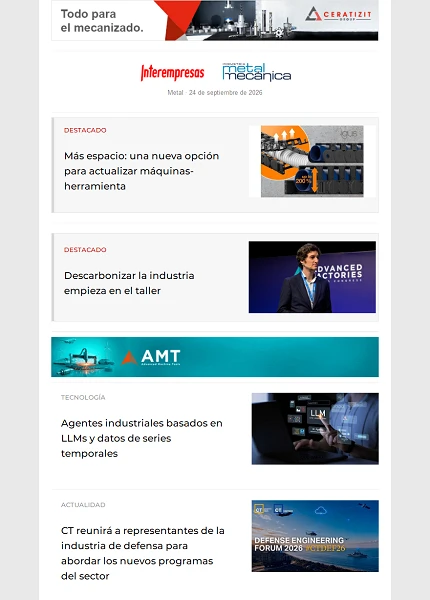 Newsletter Metal