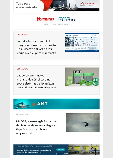 Newsletter Metal Newsletter Metal