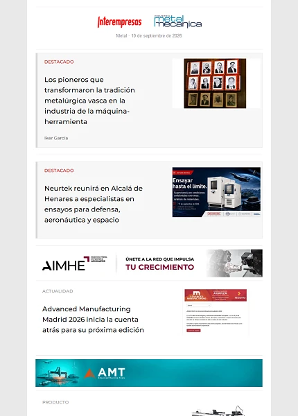 Newsletter Metal Newsletter Metal