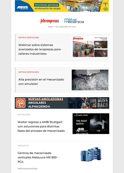 Newsletter Metal Newsletter Metal