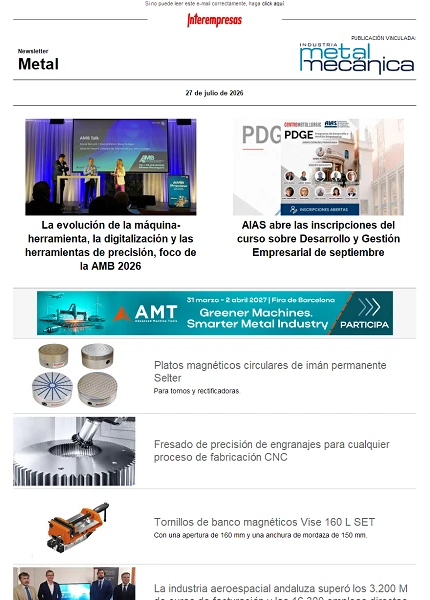 Newsletter Metal