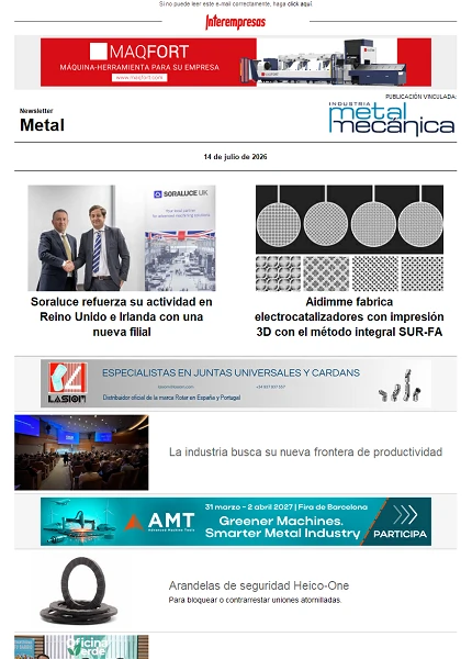 Newsletter Metal Newsletter Metal