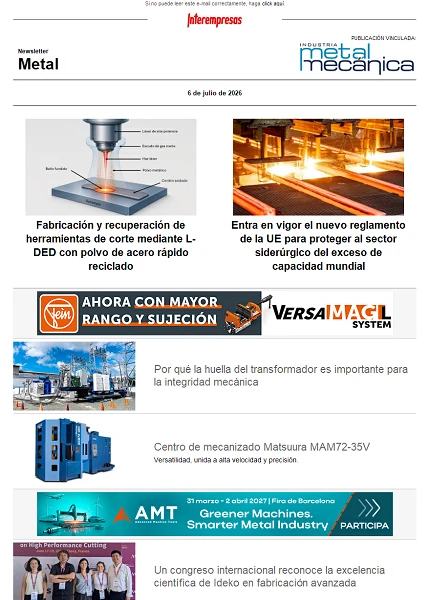 Newsletter Metal Newsletter Metal